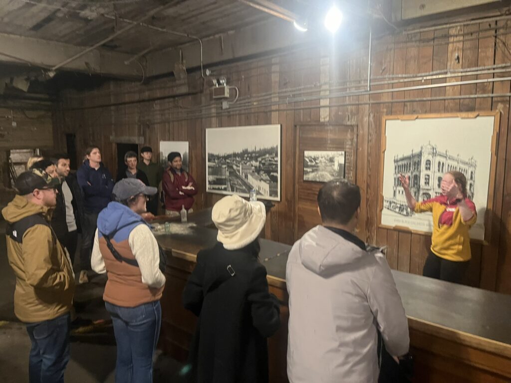 Sixense Northern America Tour of the Bill Speidel's Pioneer Underground in Seattle