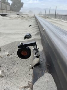 Indian Canyon Drive Widening- Cyclops AMTS - Typical L-bar Prism AMTS target installations