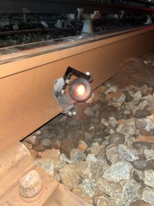 City lightrails track monitoring on The Purple Line - Sixense Northern America